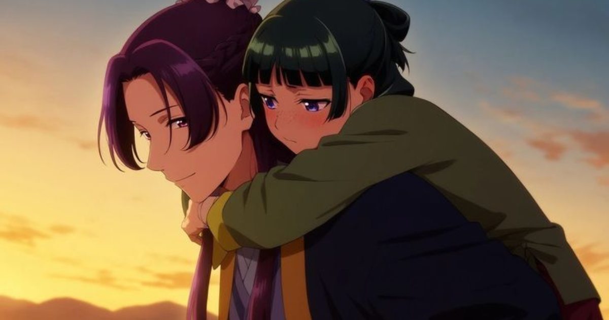 When does Maomao find out about Jinshi​ in the light novel?